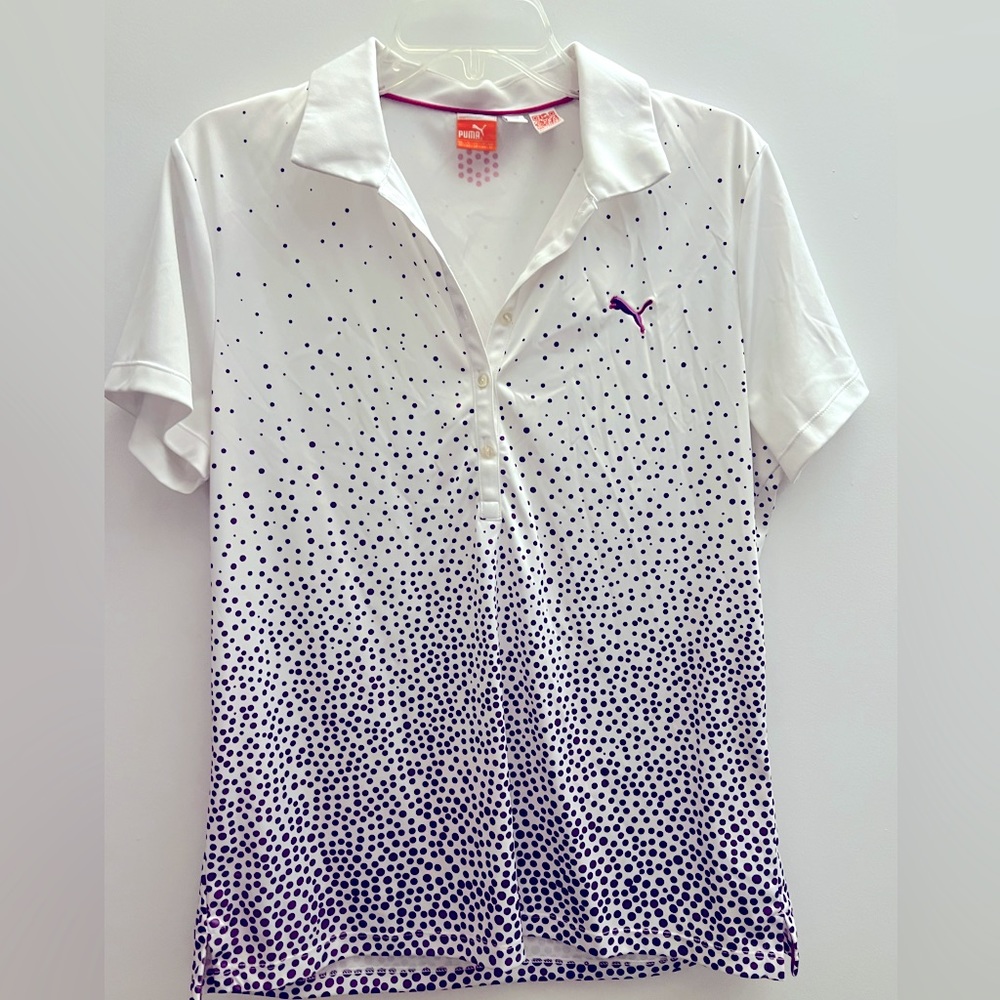 PUMA women’s GOLF polo 👕 dry fit and trendy - Picture 1 of 2